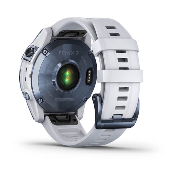 Garmin Fenix 7 Sapphire Solar - Mineral Blue Titanium Garansi Resmi TAm 2 Tahun