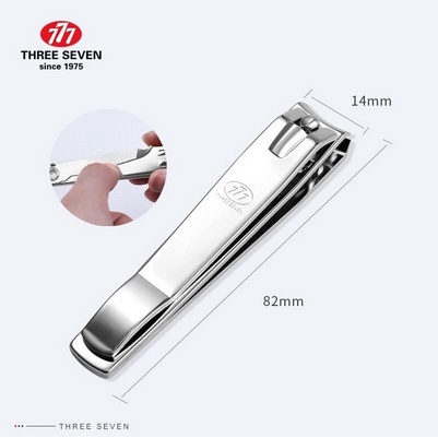 Gunting Kuku Besar Three Seven 8 cm Stainless Steal made in korea manicure nail clipper Jumbo Original  777 Pemotong Berkualitas Tajam Pembersih Berbahan Besi anti Karat Kualitas super grosir prakarya