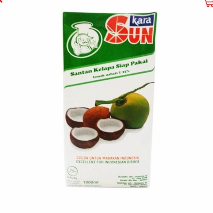 

sun cara santan kelapa 1000ml 1liter