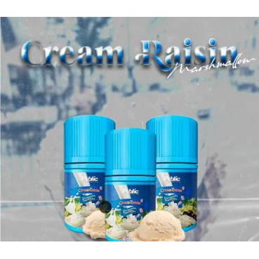 CREAM RAISIN V3 MARSHMALLO COTTON CANDY BY PUBLIC 3MG 60ML