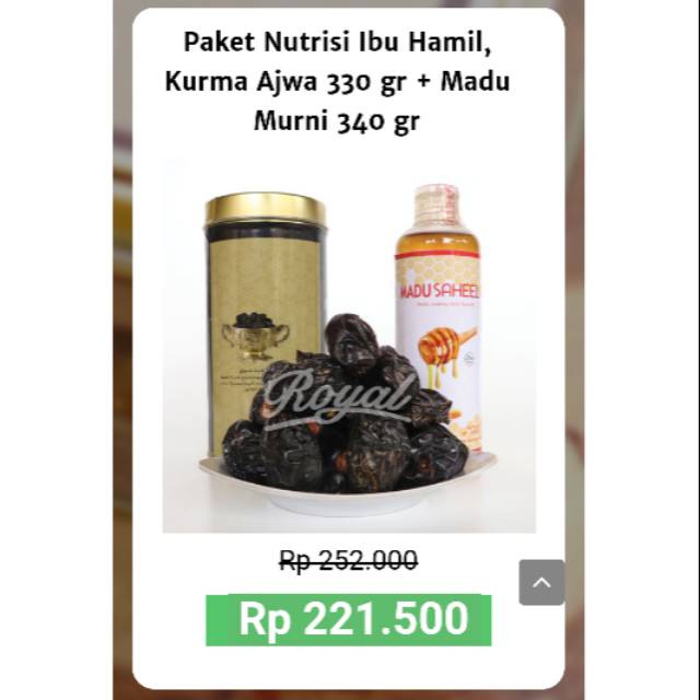

Paket nutrisi ibu hamil