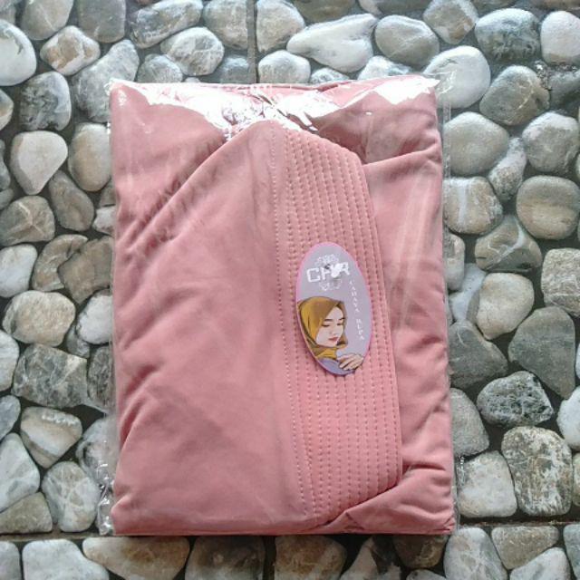 KERUDUNG BERGO SEMI CHR ORIGINAL TERLARIS-Dusty Pink
