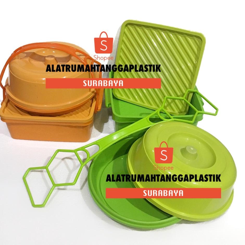 ➧ 1pc Rantang Susun 2 Chelsea Luna Doff / Kotak Makan Susun / Tempat Makan Susun / Tempat Roti / Kot