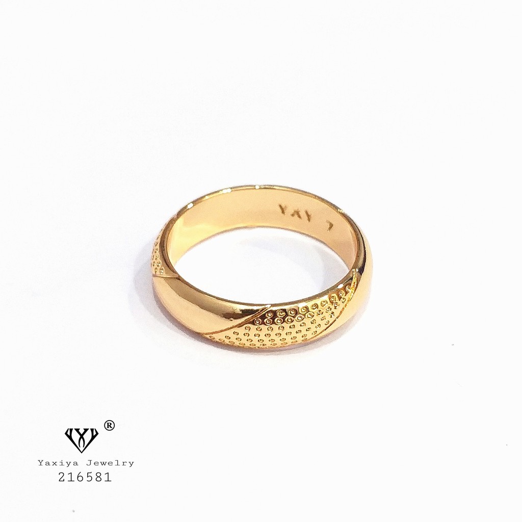 

Cincin Polos Motif Random Perhiasan Imitasi Gold Yaxiya Jewelry 304