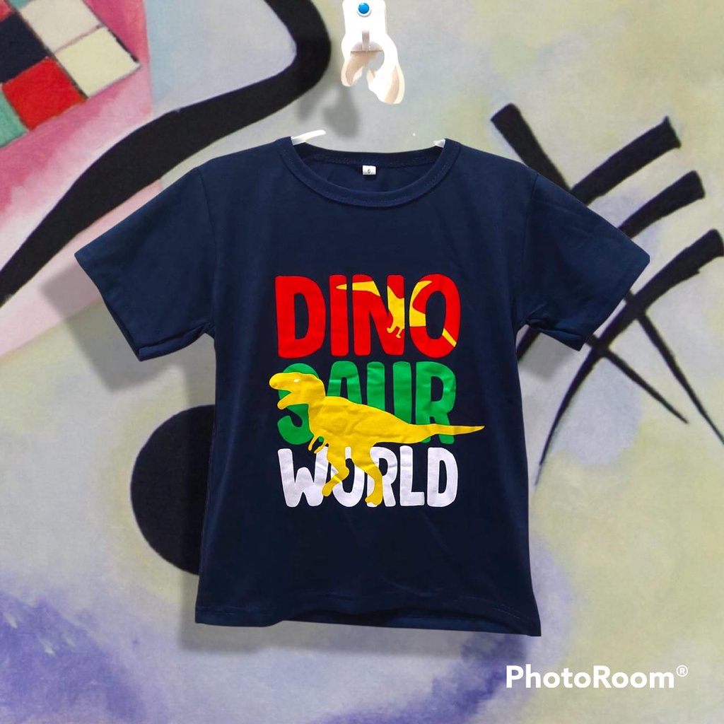 SETELAN BAJU ANAK MOTIF DINO SAUR WORLD SIZE 1-5 TAHUN TERBARU BAHAN KATUN PREMIUM/ SETELAN BAJU ANAK LAKI LAKI TERBARU/ SETELAN BAJU ANAK PEREMPUAN TERBARU/ BAJU ANAK LAKI LAKI TERBARU/ BAJU ANAK PEREMPUAN TERBARU/ SETELAN BAJU ANAK DINOSAURUS WORLD