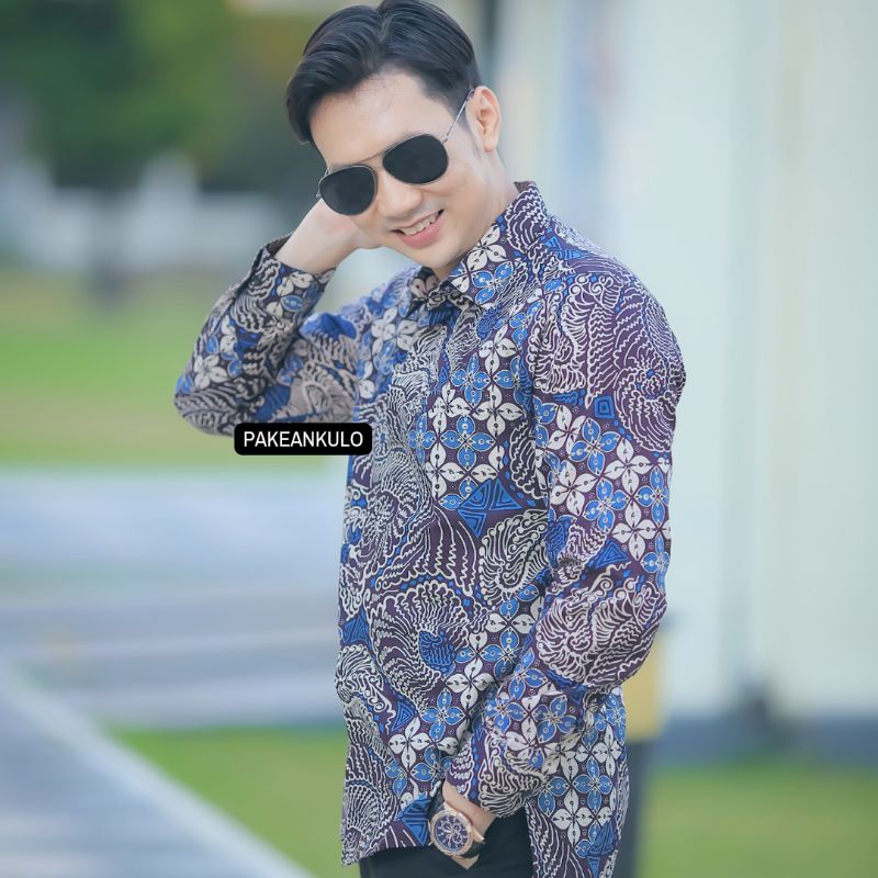 Batik Premium Pria Slimfit || Motif Adiwangsa