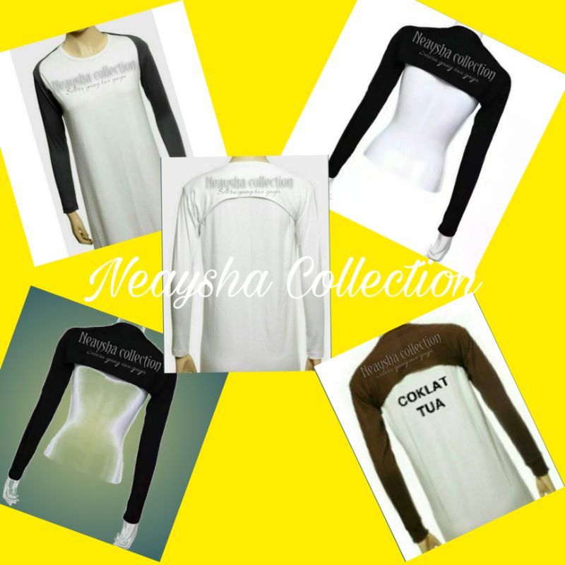 Manset tangan sambung manset balero bahan spandek Rayon super