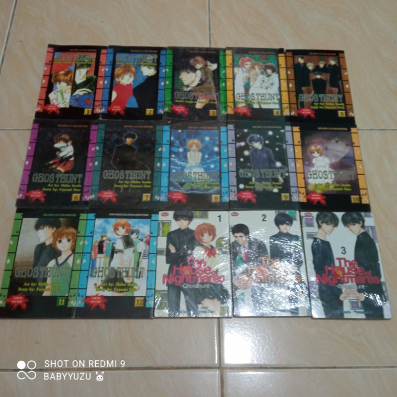 Komik Ghost Hunt & The House of Nightmares by Shiho Inada X Fuyumi Uno