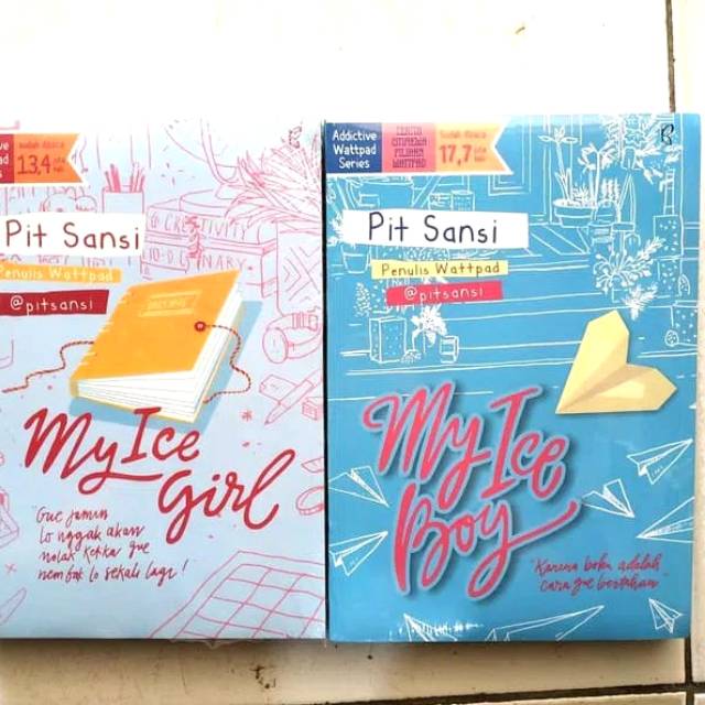 1 Paket 2 Novel By Pit Sansi Shopee Indonesia
