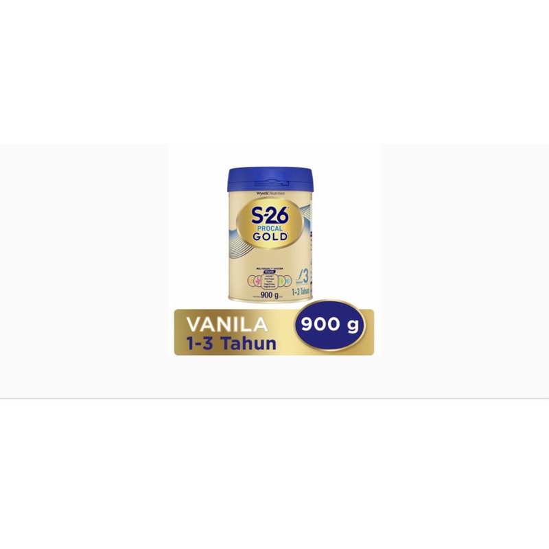 

S 26 PROCAL GOLD VANILA TAHAP 3 900g