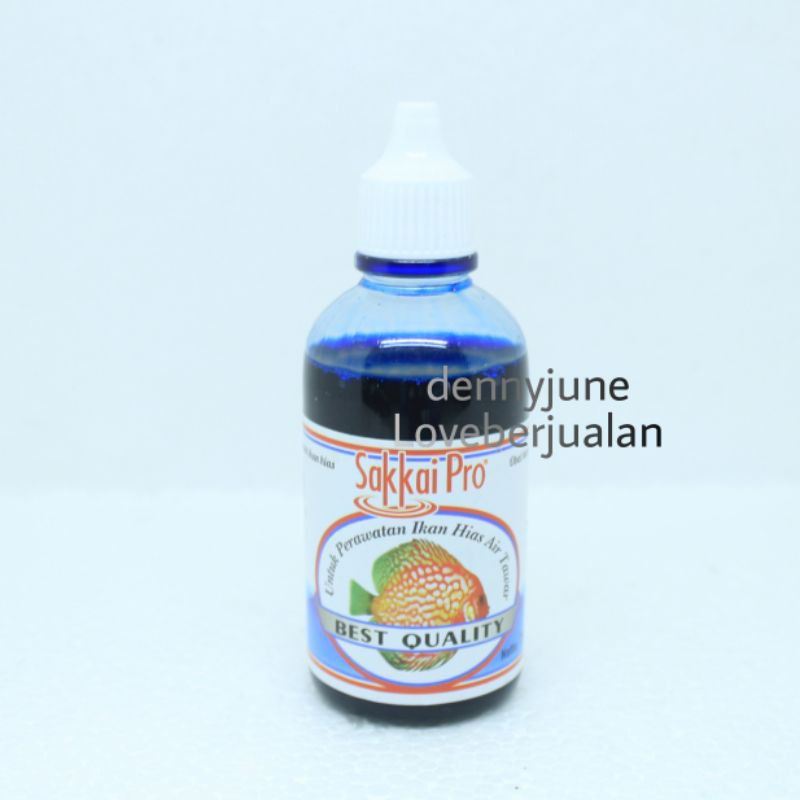 Sakkai Pro Obat Ikan Biru Blits Ich Jamur White Spot Aquarium