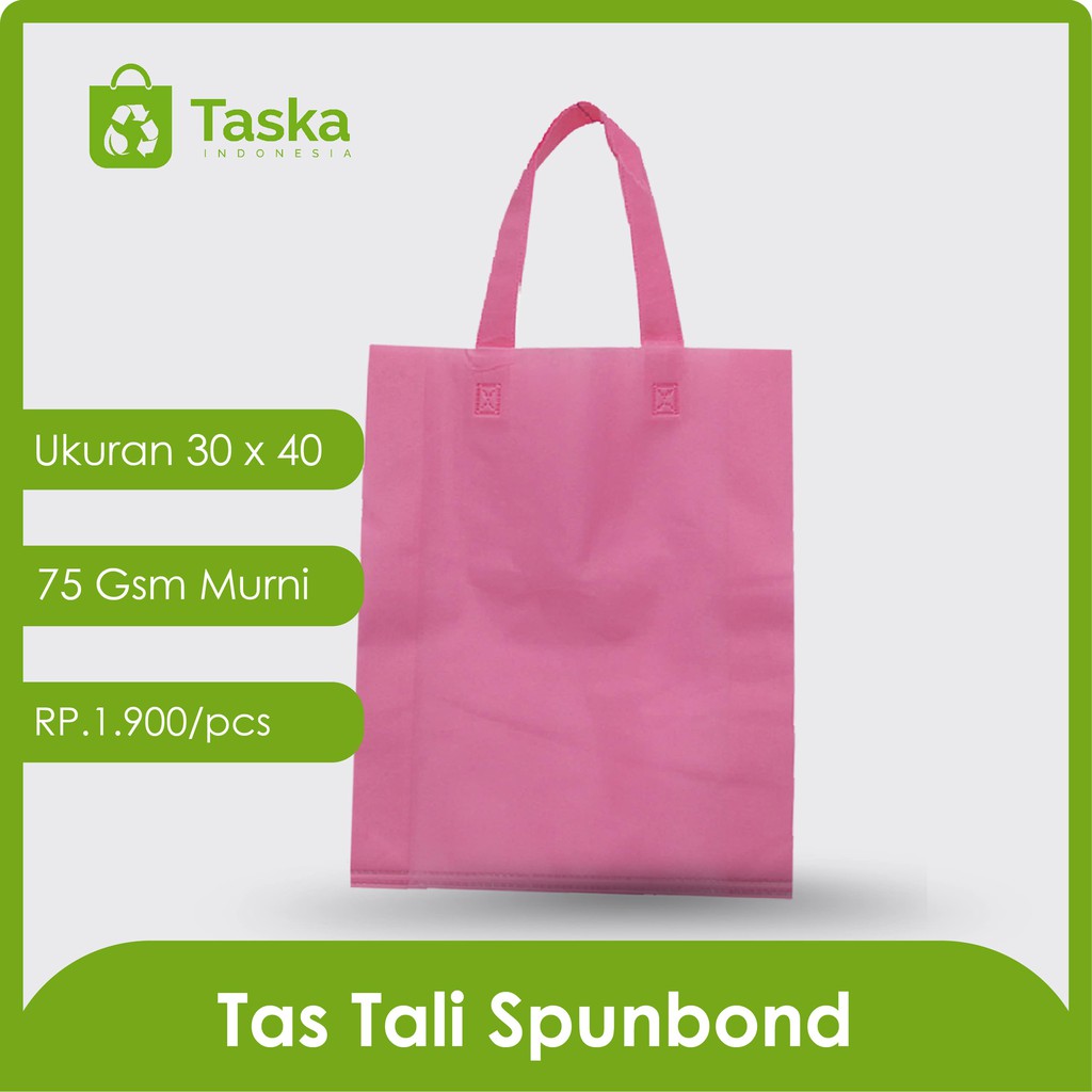 

Tas press spunbond tali 30x40 ( warna pink ) Rp.1.700 /Pcs