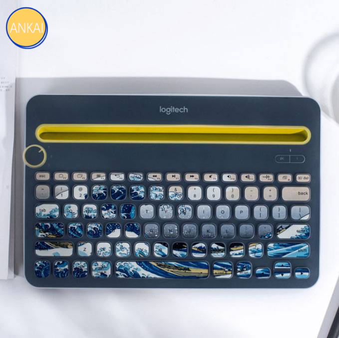 Ankai Logitech K380 K480 Cover Pelindung Keyboard Wireless Bluetooth Bahan Silikon Anti Air