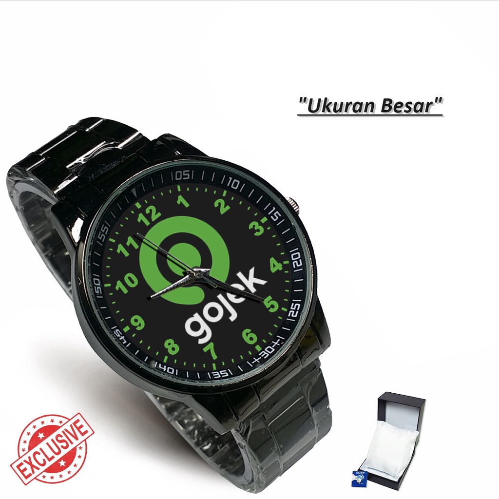 Jam Tangan Rantai Couple GOJEK INDONESIA 2 (Nice)