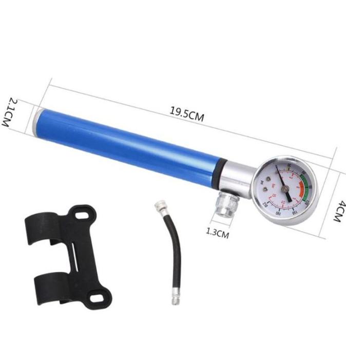 NEVAX GARPU SUSPENSI SEPEDA MTB TEKANAN TINGGI & POMPA SHOCK BELAKANG FHBS84565