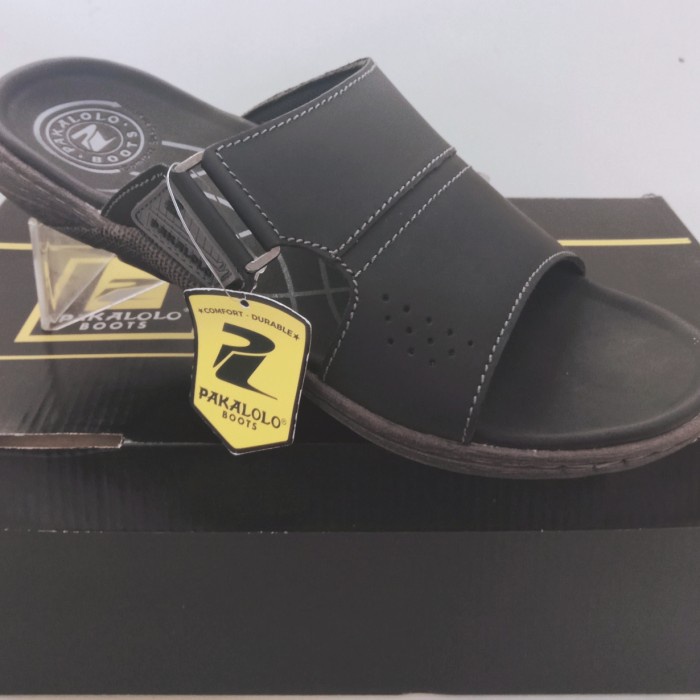 Sendal kulit pria PAKALOLO Bima 05 Original Pakalolo