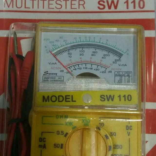 Multitester Sunway SW110 kualitas Bagus
