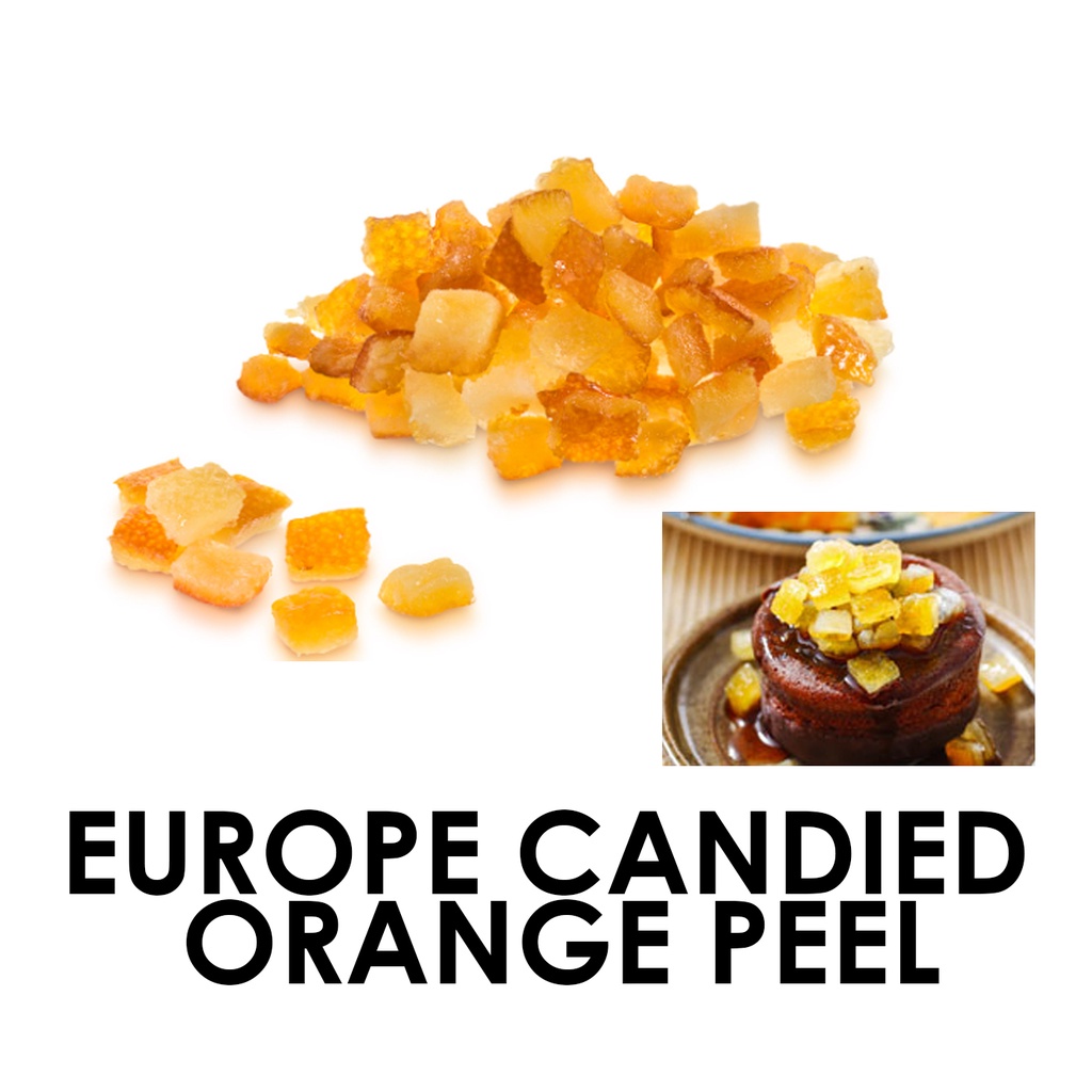 

500gr EUROPE PREMIUM CANDIED ORANGE PEEL (BUAH KERING)