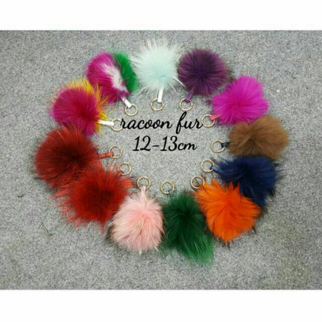 Racoon fur 12-13cm