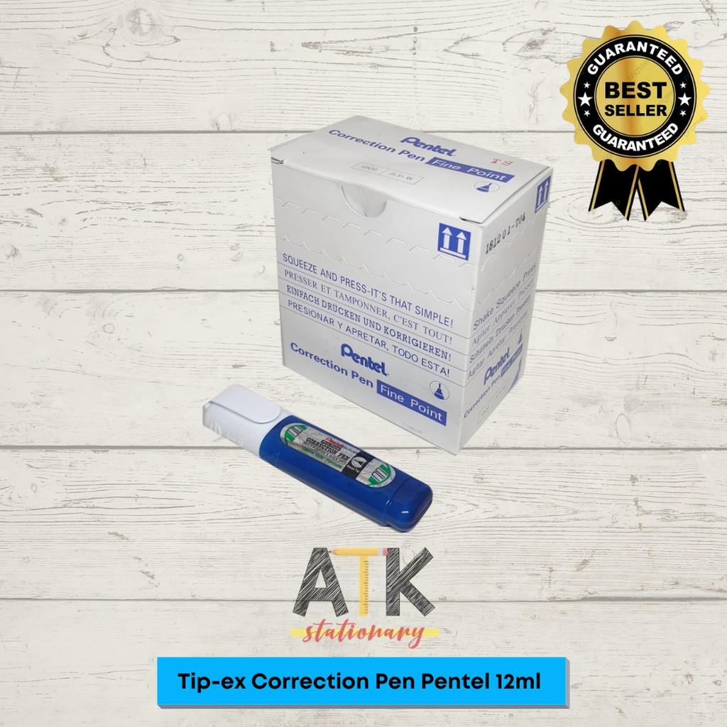 

Tipex Pentel Correction Pen 12 ml atk