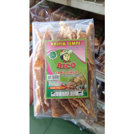 

kripik tempe rico