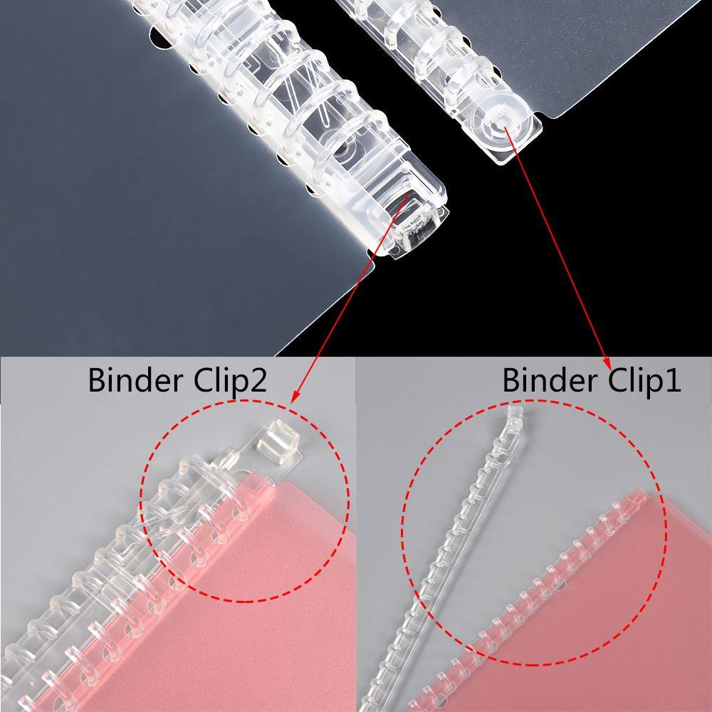 Suyo A5/B5 Loose-leaf Cover Aksesori Alat Tulis File Folder Plastik Isi Ulang20/26Lubang Ring Binder