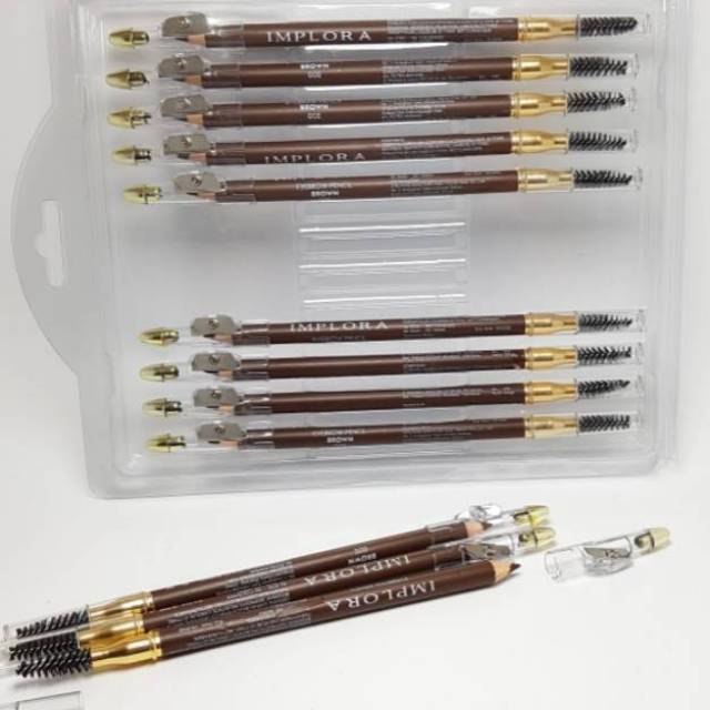 PENSIL ALIS IMPLORA COKLAT BPOM ecer