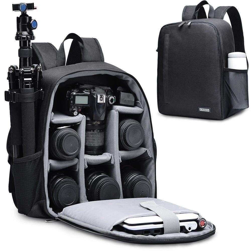 Tas Ransel Kamera DSLR Anti Air Shockproof Scratch Resistant Size Small / Tas Camera / Tas Kamera