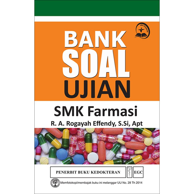 Bank Soal Ujian Smk Farmasi Penerbit Egc Original Shopee Indonesia