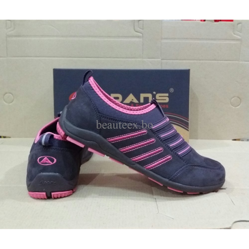 SALE Sepatu slip on wanita warna Ungu merk dans