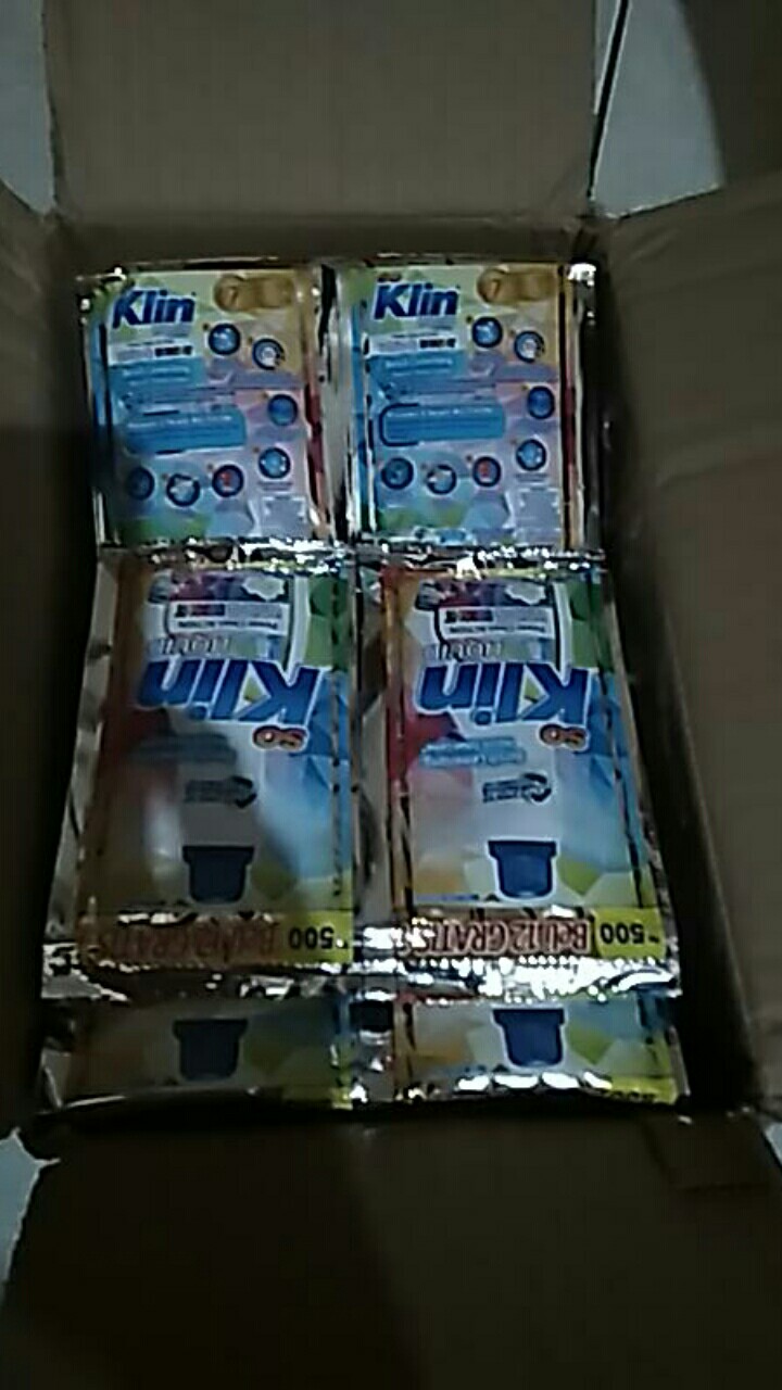 Soklin Liquid Sachet Detergent 22ml ( 12 Pcs Gratis 1 Pcs  )