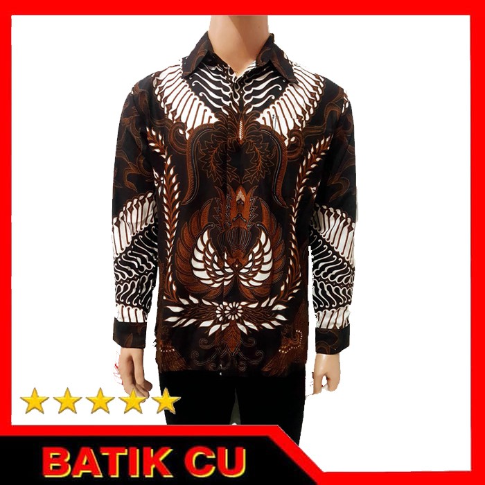 Kemeja Batik Pria Sogan