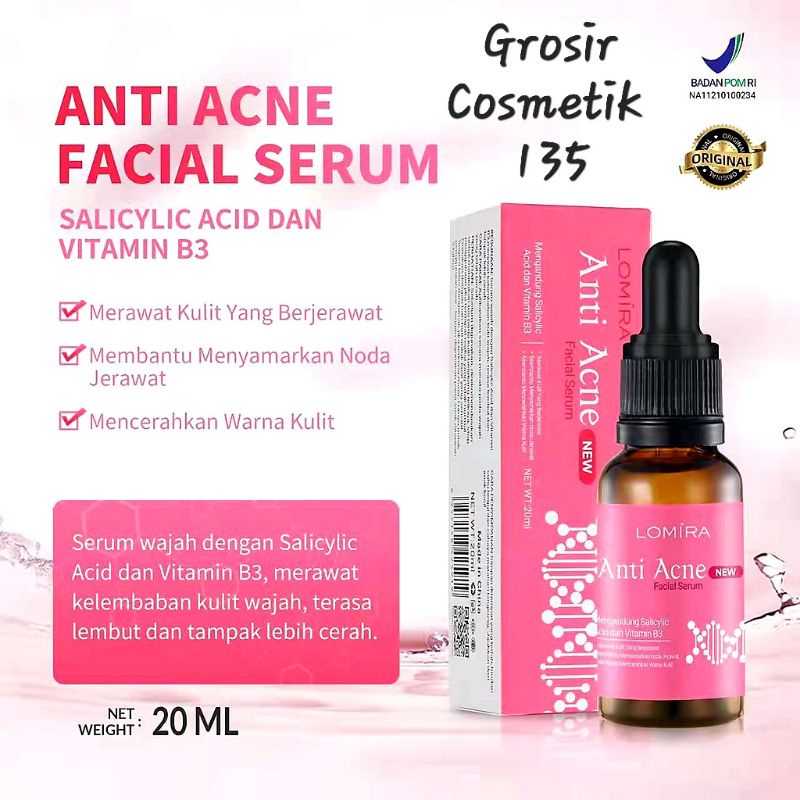 SERUM ANTI ACNE LOMIRA [BPOM]