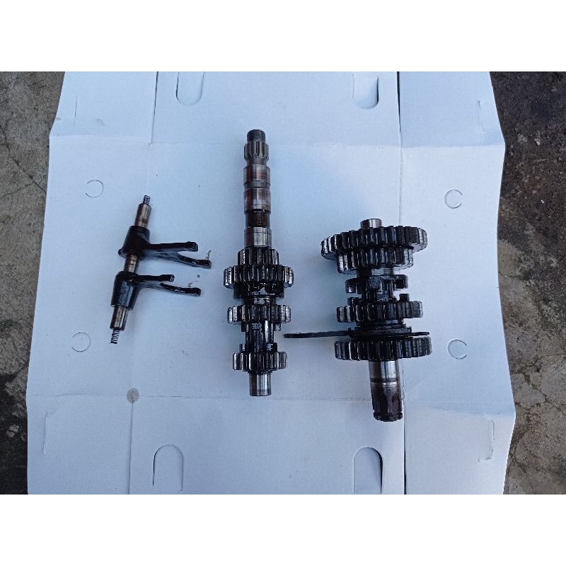 RASIO GIGI JUPITER MX SET COPOTAN MOTOR ORIGINAL