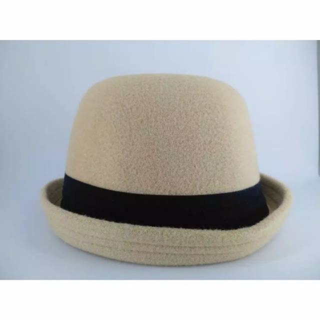 Topi caplin bowler anak/dewasa custom nama suka suka