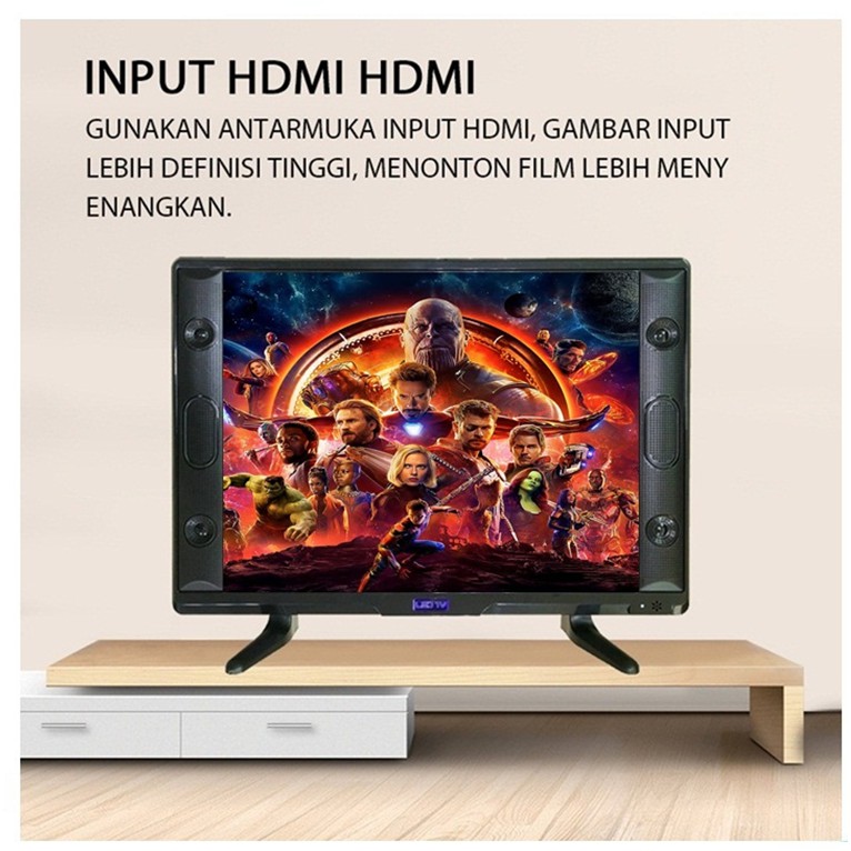 TV LED 25 DIGITAL FULL HD SUPPORT HDMI VGA AV DAN USB TELEVISI GARANSI RESMI 5 TAHUN