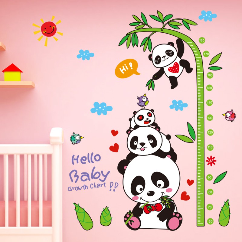  Stiker  dinding stiker  kartun kamar  anak anak tata letak TK 