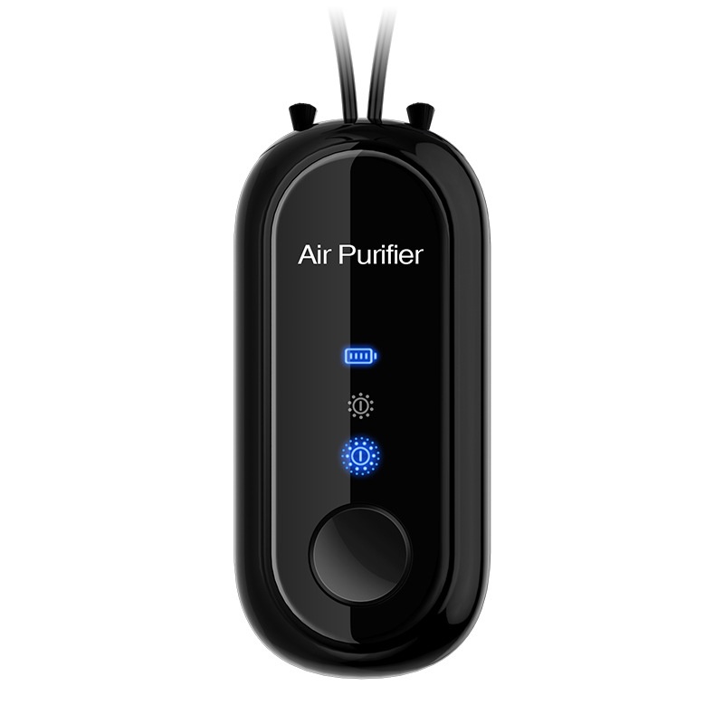 Wearable Air Purifier Necklace Elektronik Ion Negatif USB Pembersih Udara Portable Air Freshener