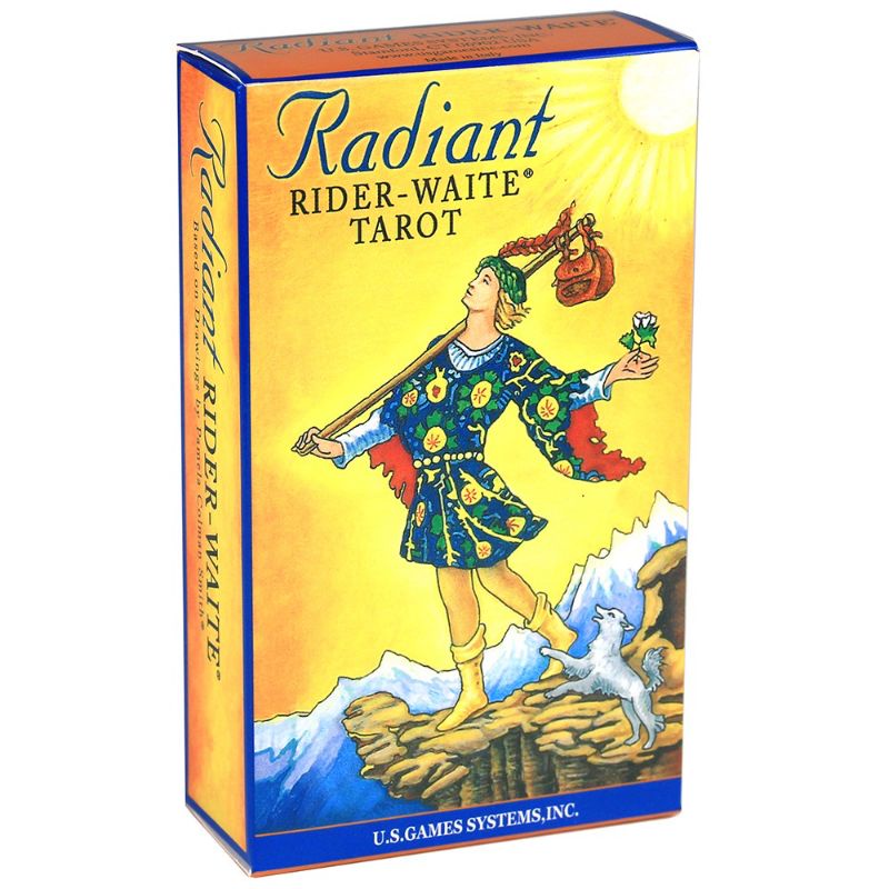 [BISA COD] Kartu Tarot Radiant Rider-Waite Tarot Card | The magician 78 cards Deck