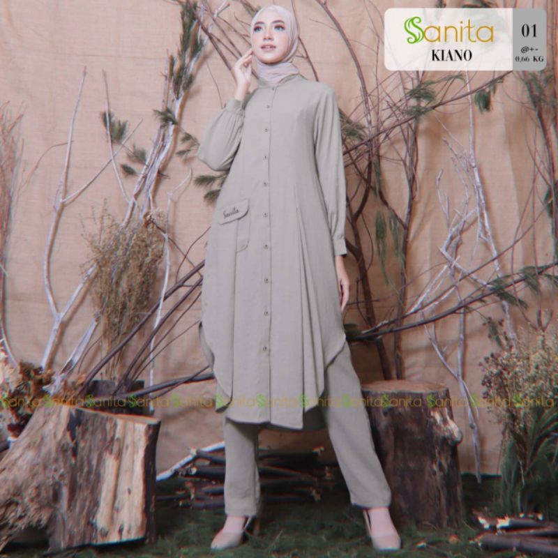 SET TUNIK CELANA KIANO BY SANITA