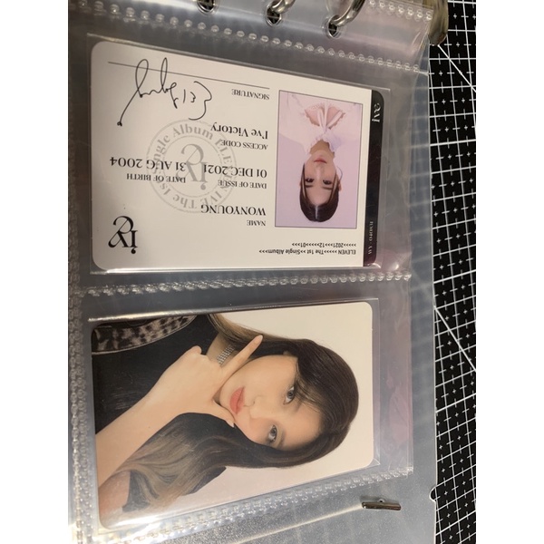 MESSAGE CARD & PHOTOCARD GAEUL IVE