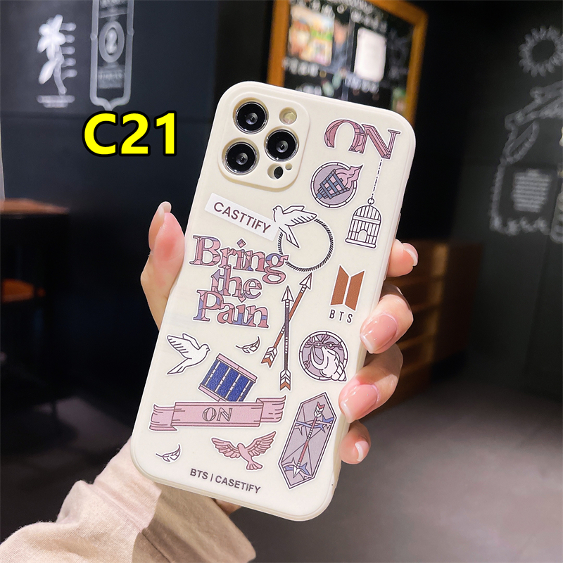 Straight Edge Soft BT21 CASETIFY Case OPPO A15 A54 A93 A94 A53 2020 A7 A3S A5 2020 A5S A12 A92 A31 A9 2020 A15S Reno 4 Lite Reno 4 F Reno 5 5F Find X3Lite F17 F19 PRO A33 2020 A11K A12S A11 A1K A52 A7 A91 A32 A12E A72 A53S INS Case BTS CASETIFY Label Case-#C21