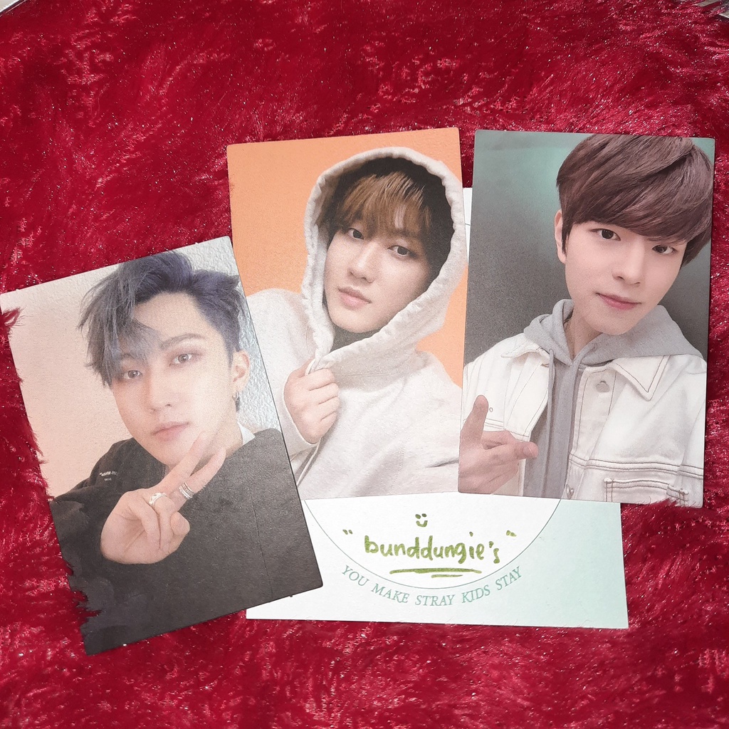 Photocard Stray Kids Go Live Album DS & Concept Member Seungmin & Changbin [SKZ004-006]