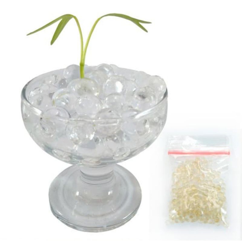 

Hydrogel Transparan BENING Kemasan 5 Gr Media Tanam Tambahan