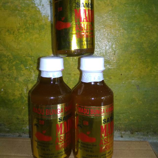 

Madu murni tampa olahan dan campuran paket 3btl 1kg