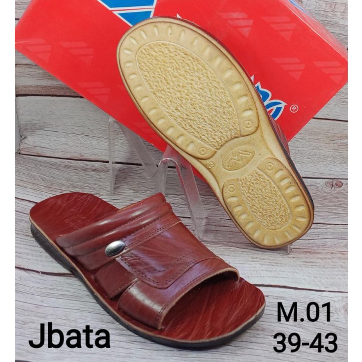 SANDAL KULIT ASLI PRIA MICHIDO M-01