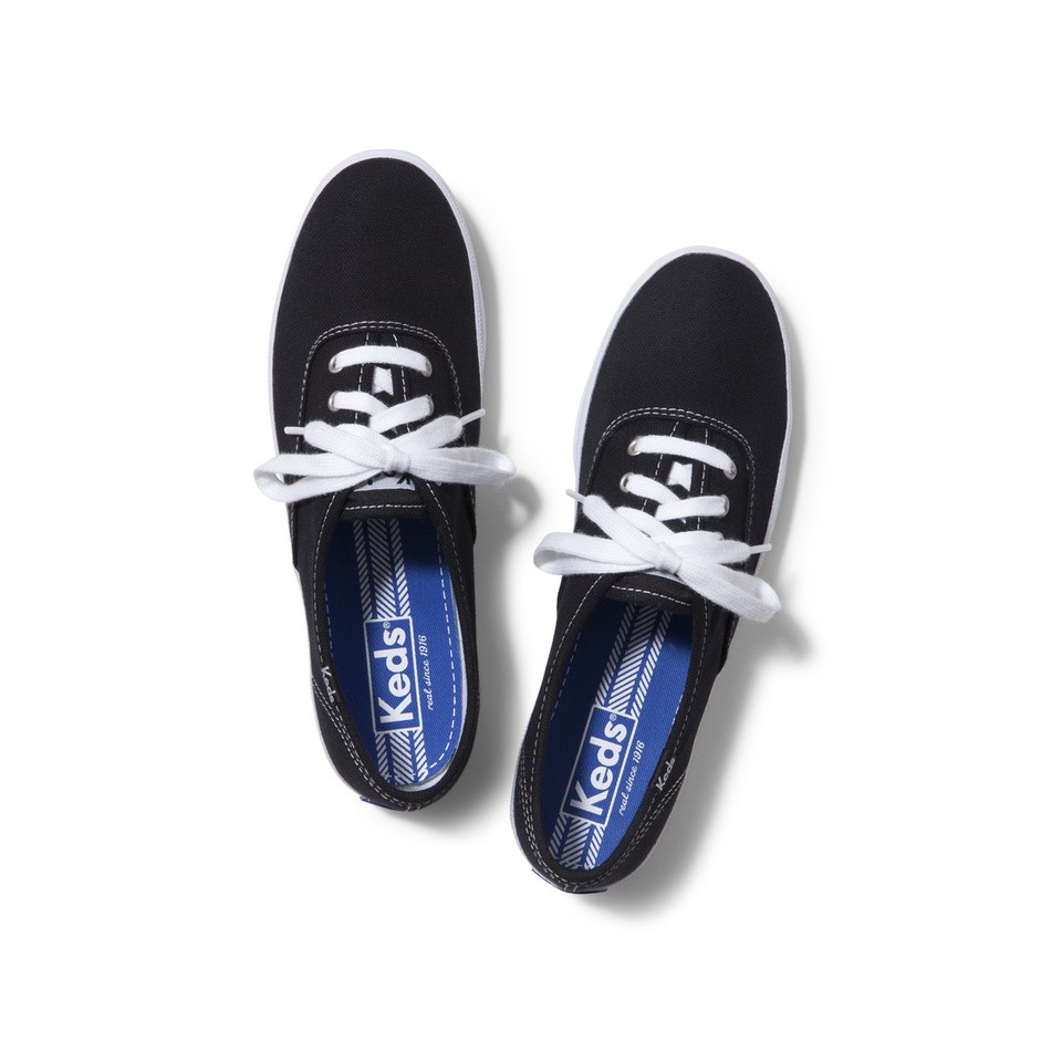keds champion originals black