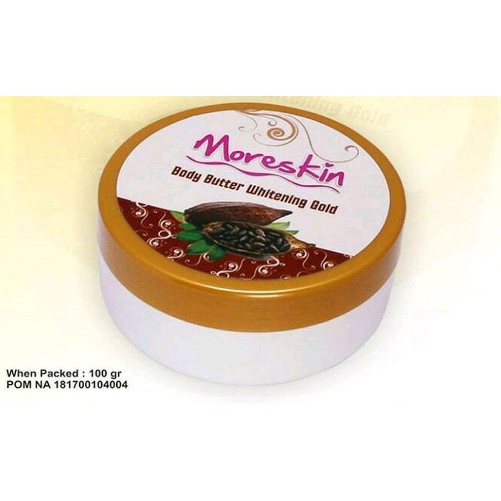 

Moreskin Body Butter Whitening Gold Membuat Kulit Lebih Sehat & Bersih