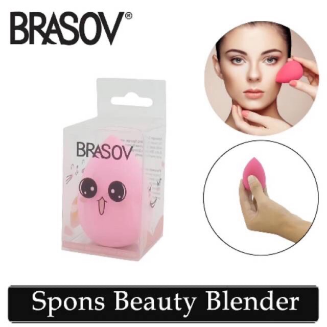 BRASOV - Beauty Blender | Tear Drop | spons blending sponge warna random