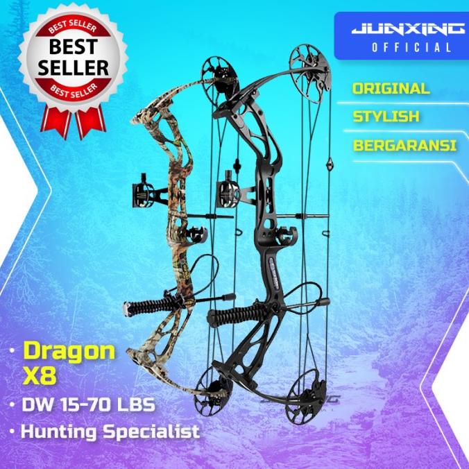 Busur Panah Sanlida Dragon X8 Compound Bow